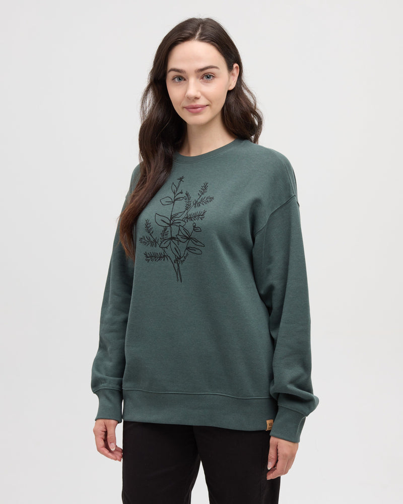 Green-Relax-Printed-Graphic-TreeFleece-Crew