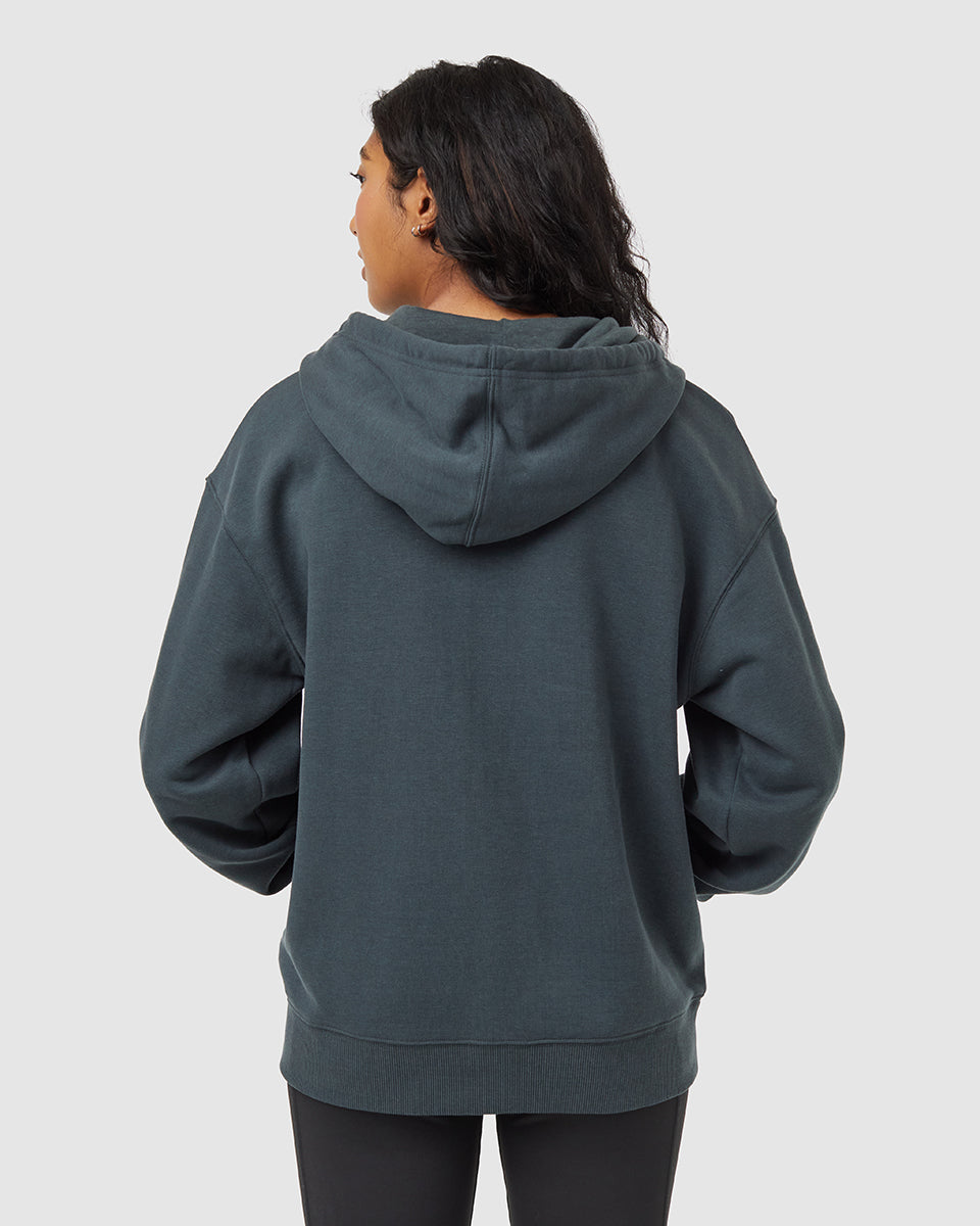 Womens TreeFleece Relaxed Zip Hoodie | Recycled Materials