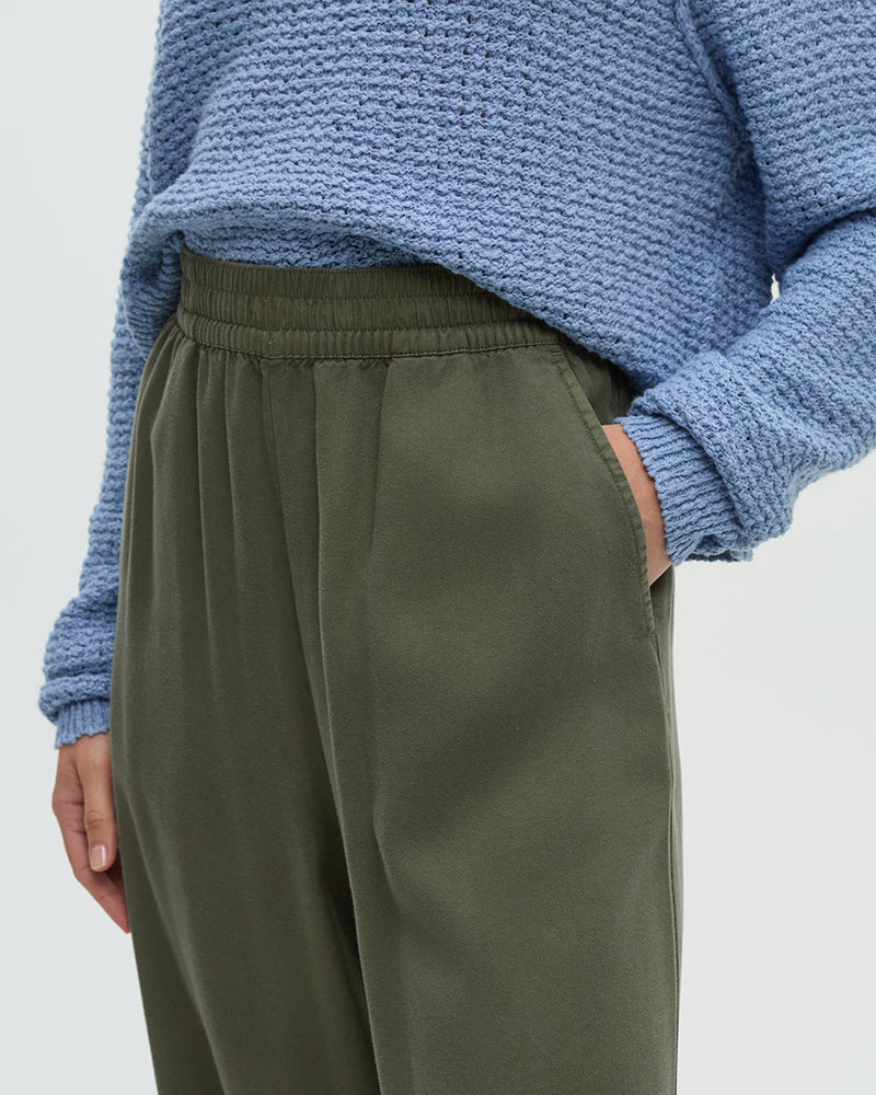 Green-Tencel-Wide-Leg-Pant