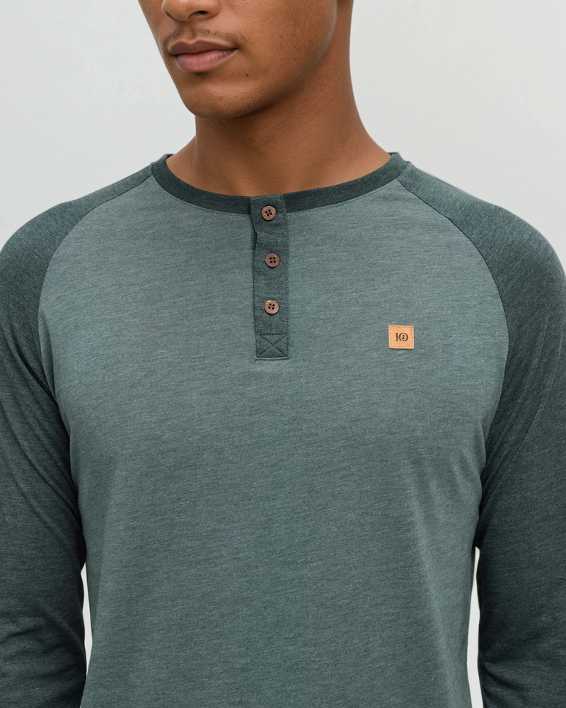 Green-TreeBlend-Classic-Henley-Longsleeve