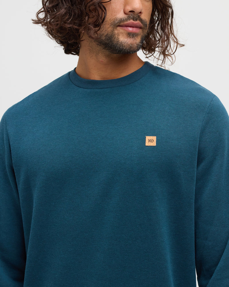 Green-TreeFleece-Classic-Crew