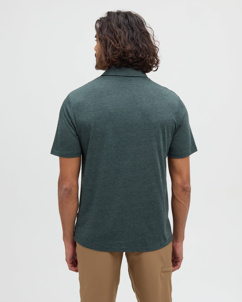 Green-Treeblend-Regular-Fit-Polo