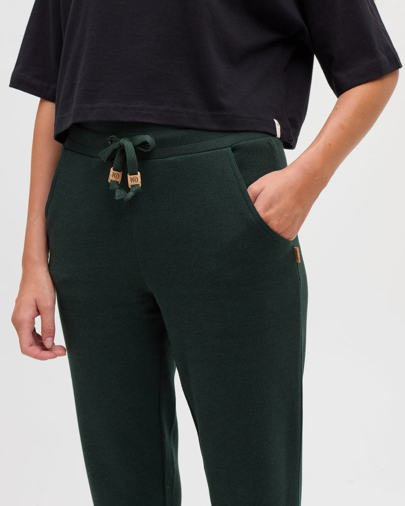 Green-Treefleece-Regular-Elastic-Waist-Jogger