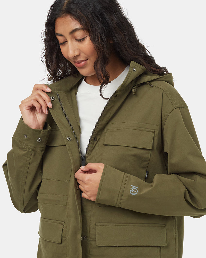 Compost Jacket Womens TechBlend Field Jacket | Recycled Materials