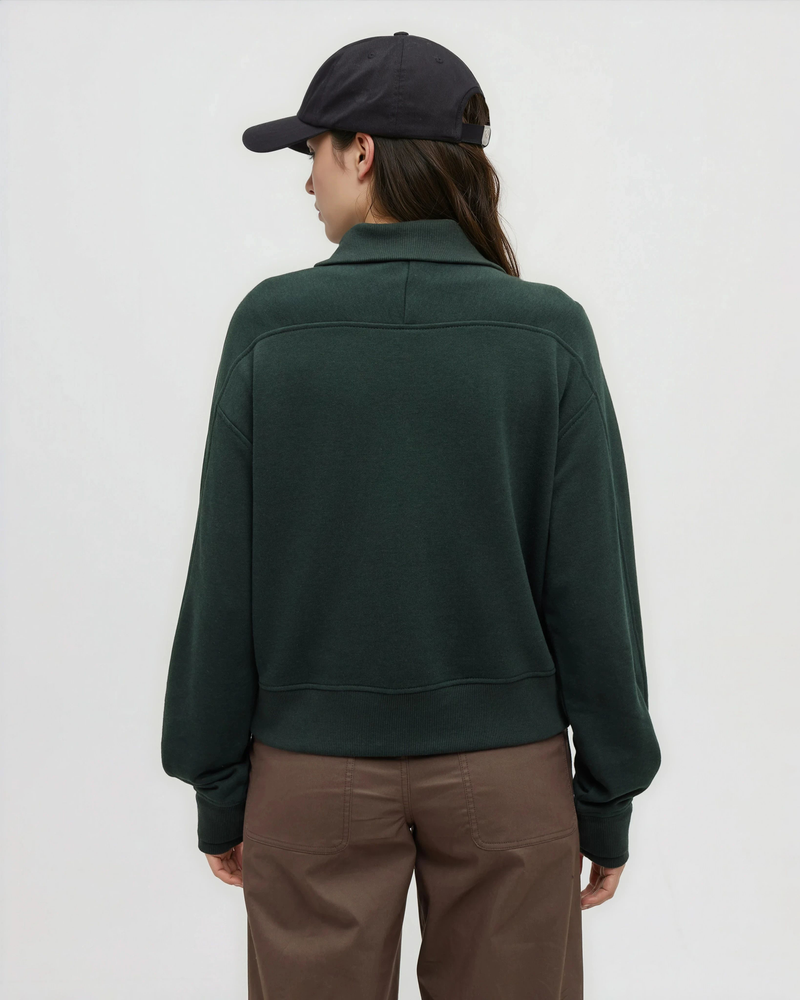 Green-Women_s-Full-Zip-Collared-Sweatshirt