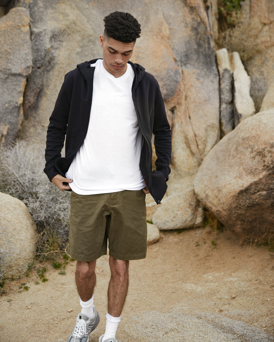 Mens Twill Latitude Short | Organic Cotton