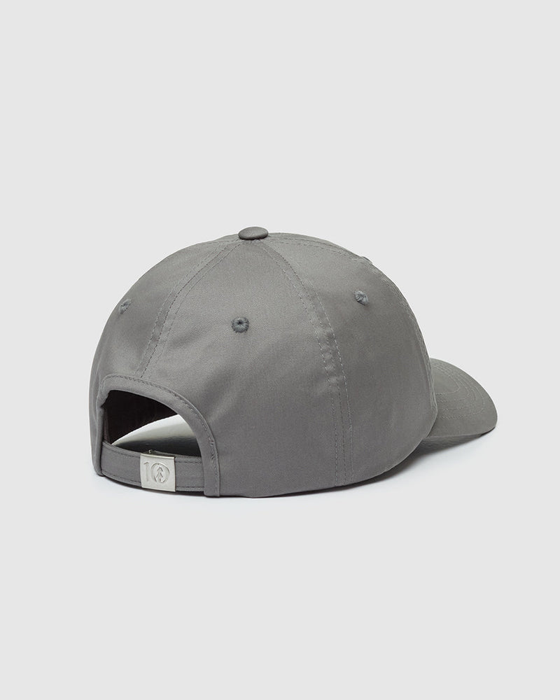 Grey-Adjustable-Graphic-Baseball-Cap