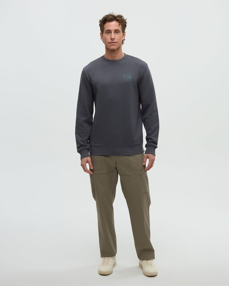 Grey-Graphic-Crew-Neck-Sweatshirt