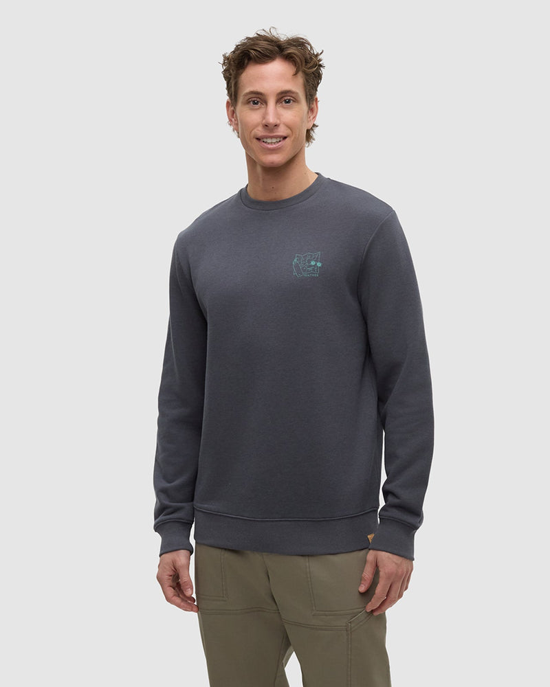 Grey-Graphic-Crew-Neck-Sweatshirt