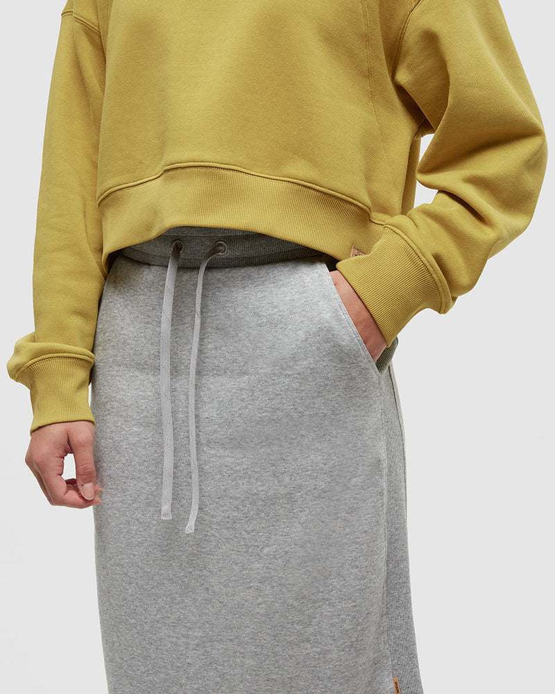 Grey-High-Rise-TreeFleece-Skirt