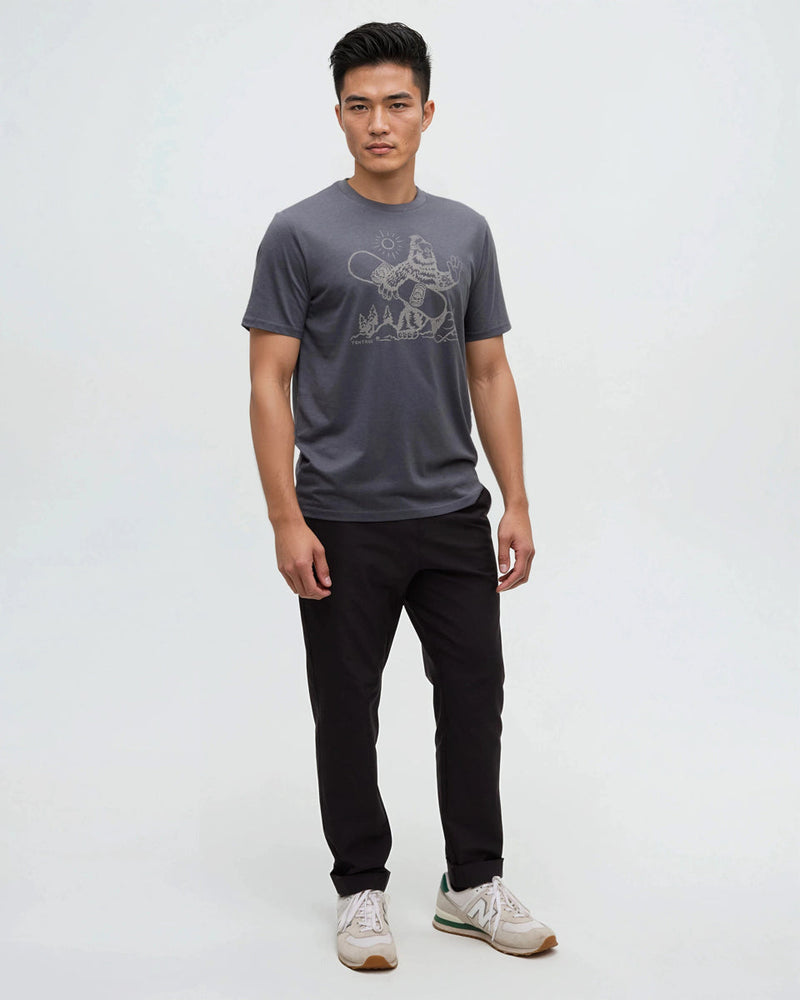 Grey-Printed-Graphic-TreeBlend-T-Shirt
