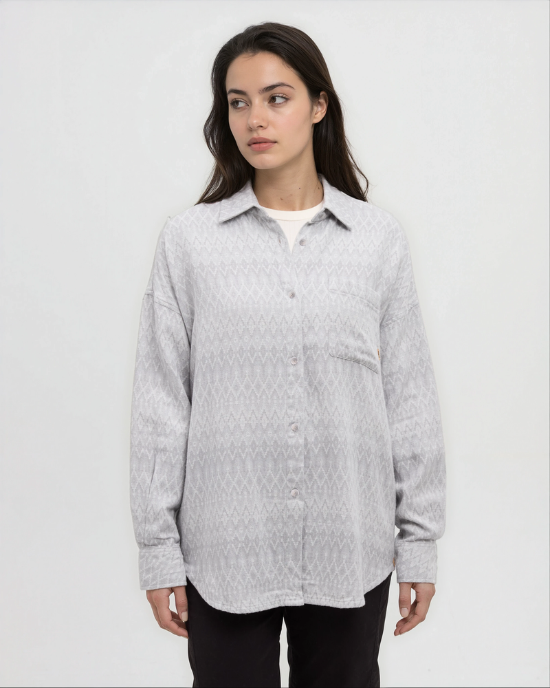 Grey-Women_s-Kapok-Oversized-Shirt