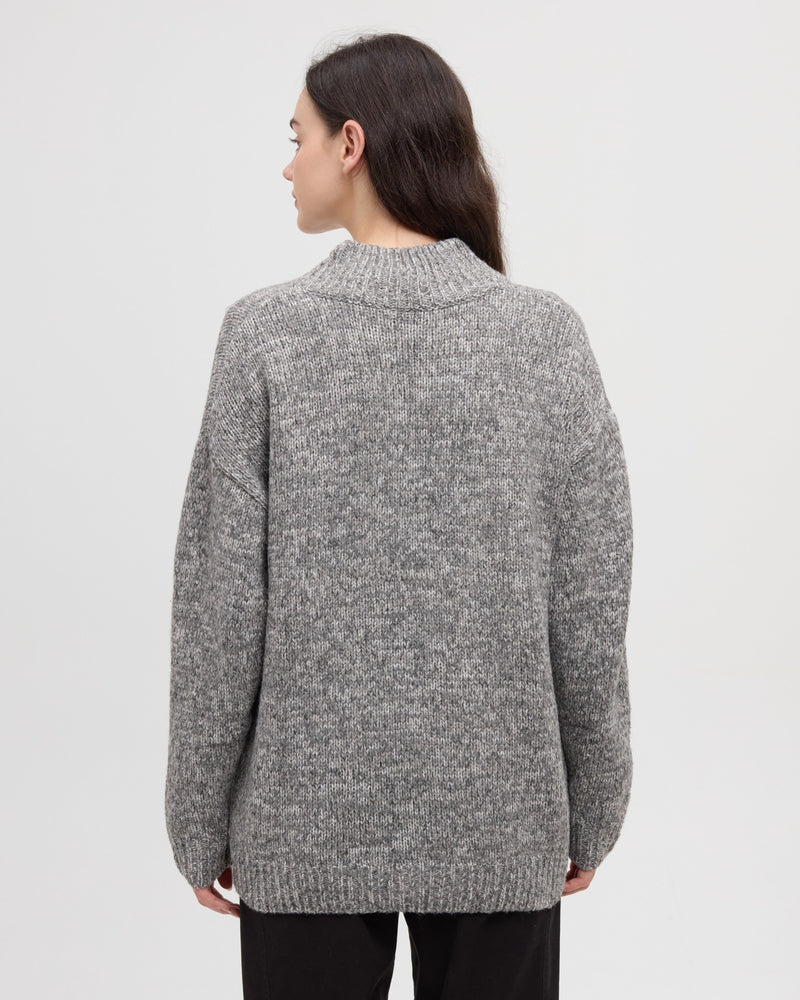 Grey-Women_s-Zip-up-Cardigan