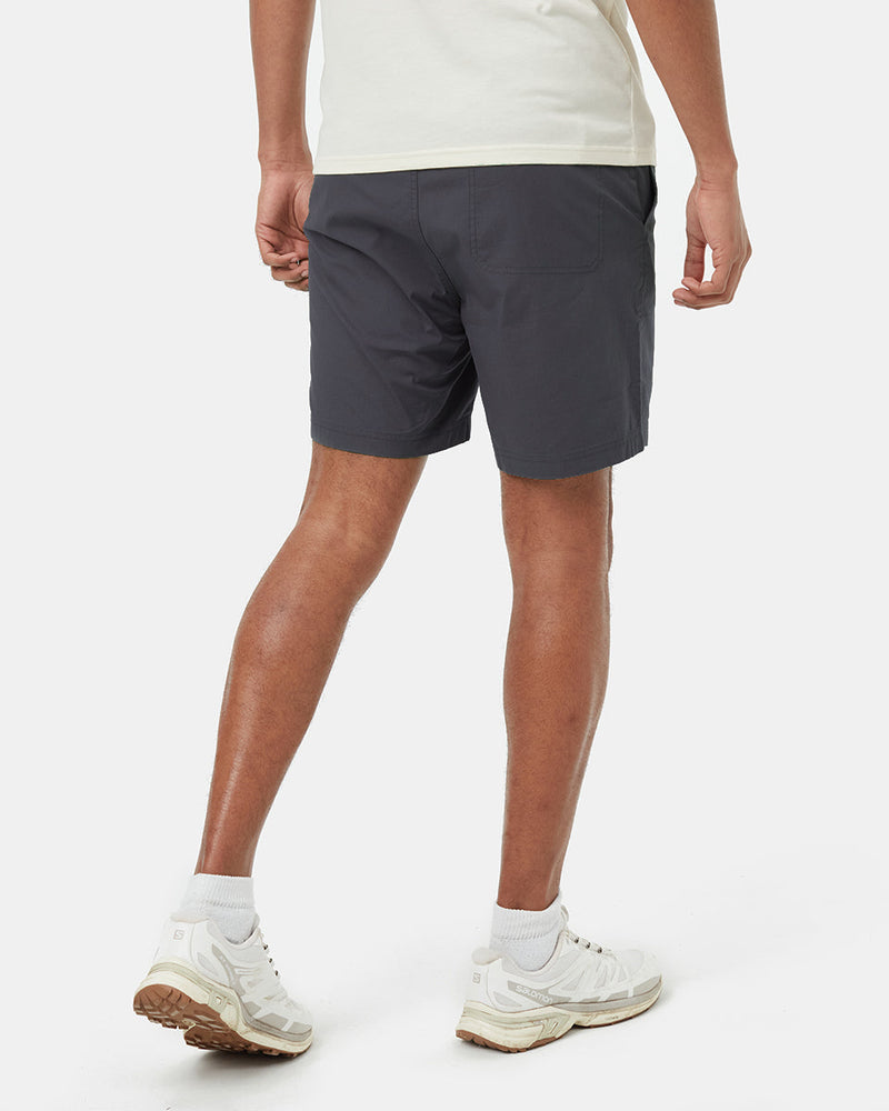 Grey Mid Rise Breathable mens Shorts