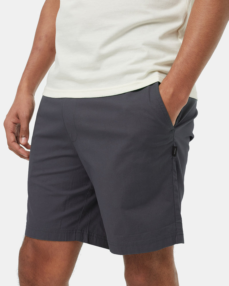 Grey Mid Rise Breathable mens Shorts
