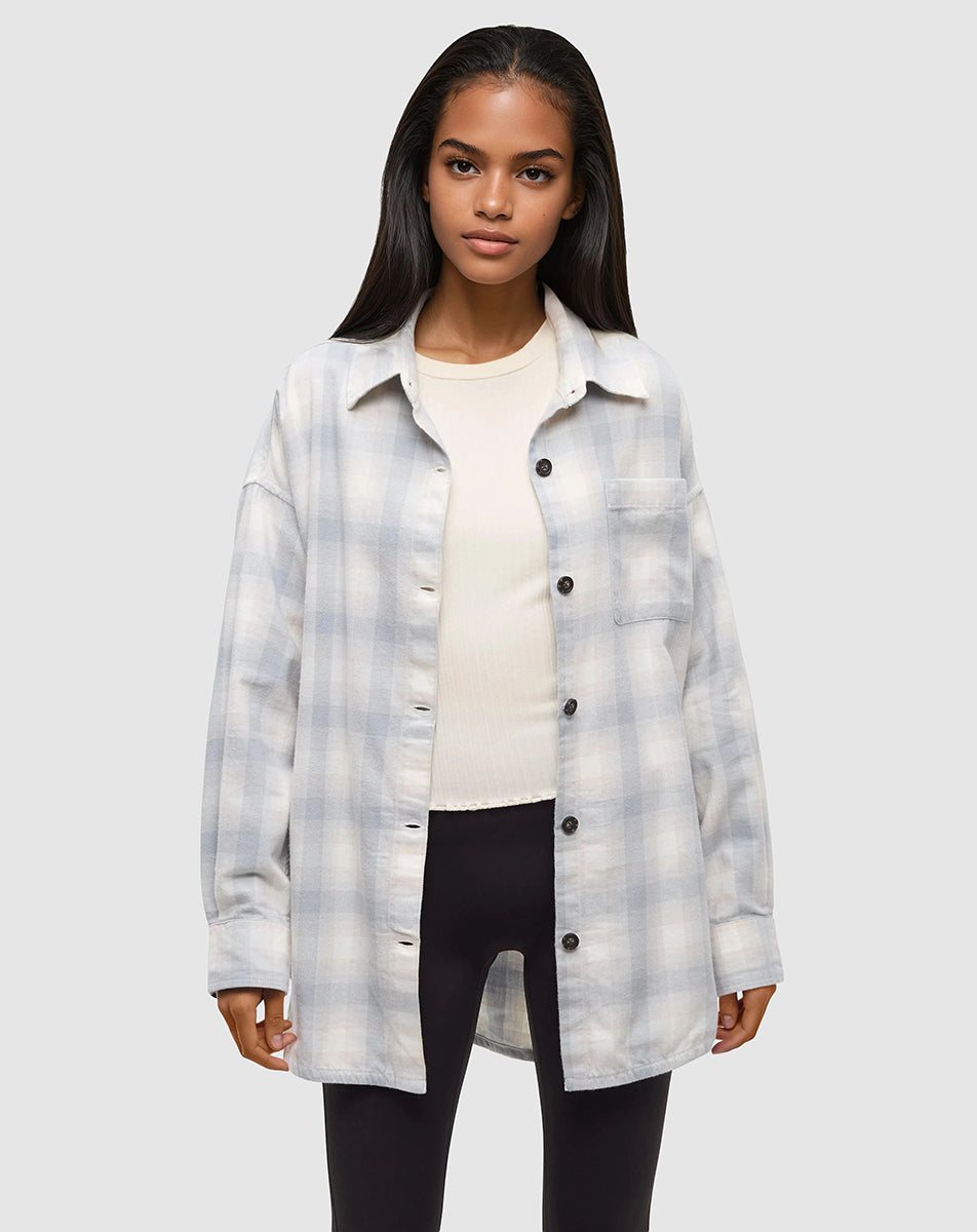 Womens Fernwood Flannel Shirt | Recycled Materials