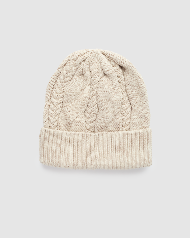 Oatmeal-Cable-Knit-Beanie