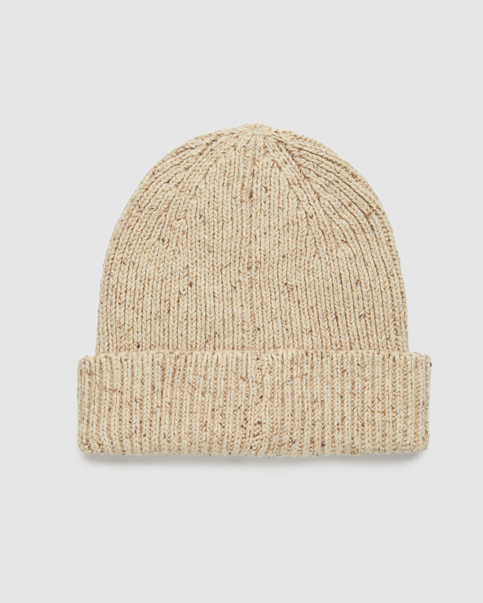 Ungendered Bristow Fleck Beanie | Recycled Materials