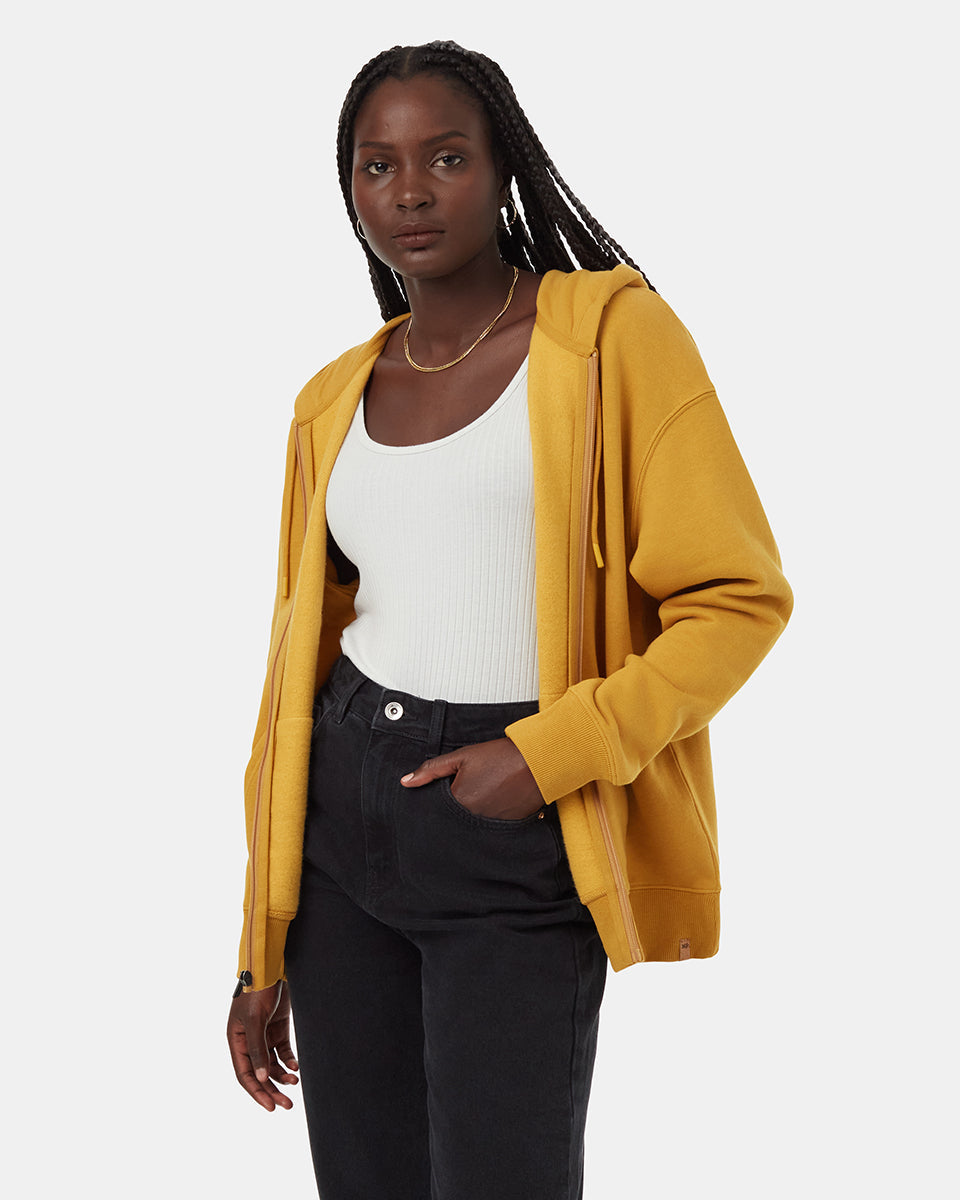 Womens TreeFleece Relaxed Zip Hoodie | Recycled Materials