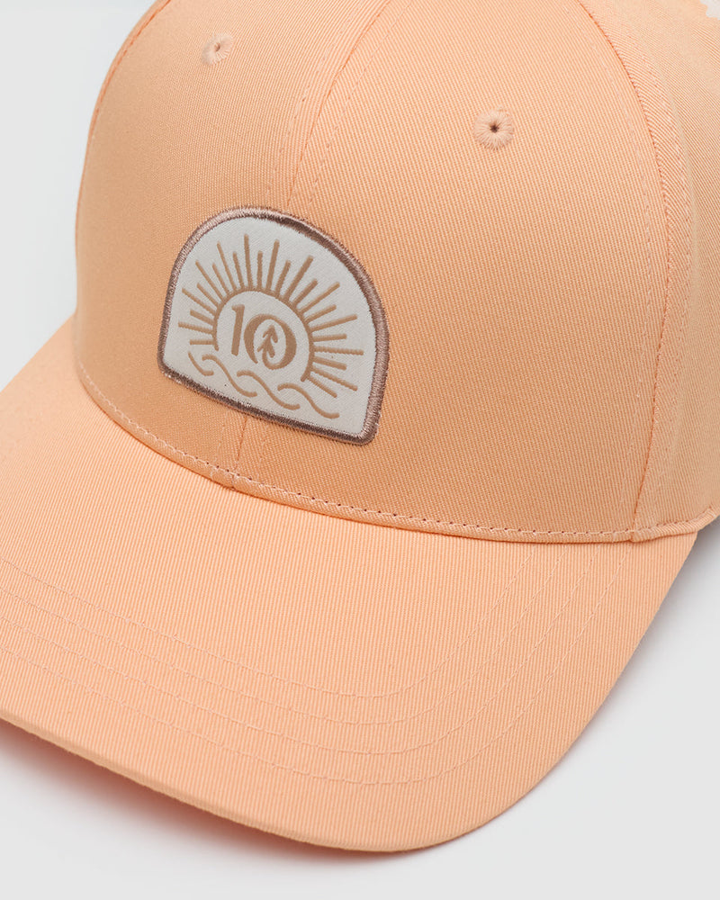 Orange-6-Panel-Medium-Profile-Baseball-Cap