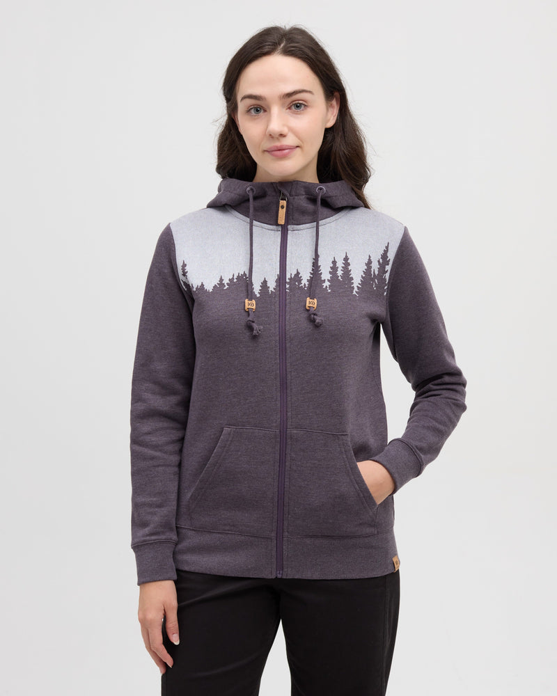 Purple-Heather-Fleece-Longsleeve-Zip-Hoodie