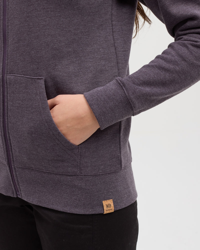 Purple-Heather-Fleece-Longsleeve-Zip-Hoodie