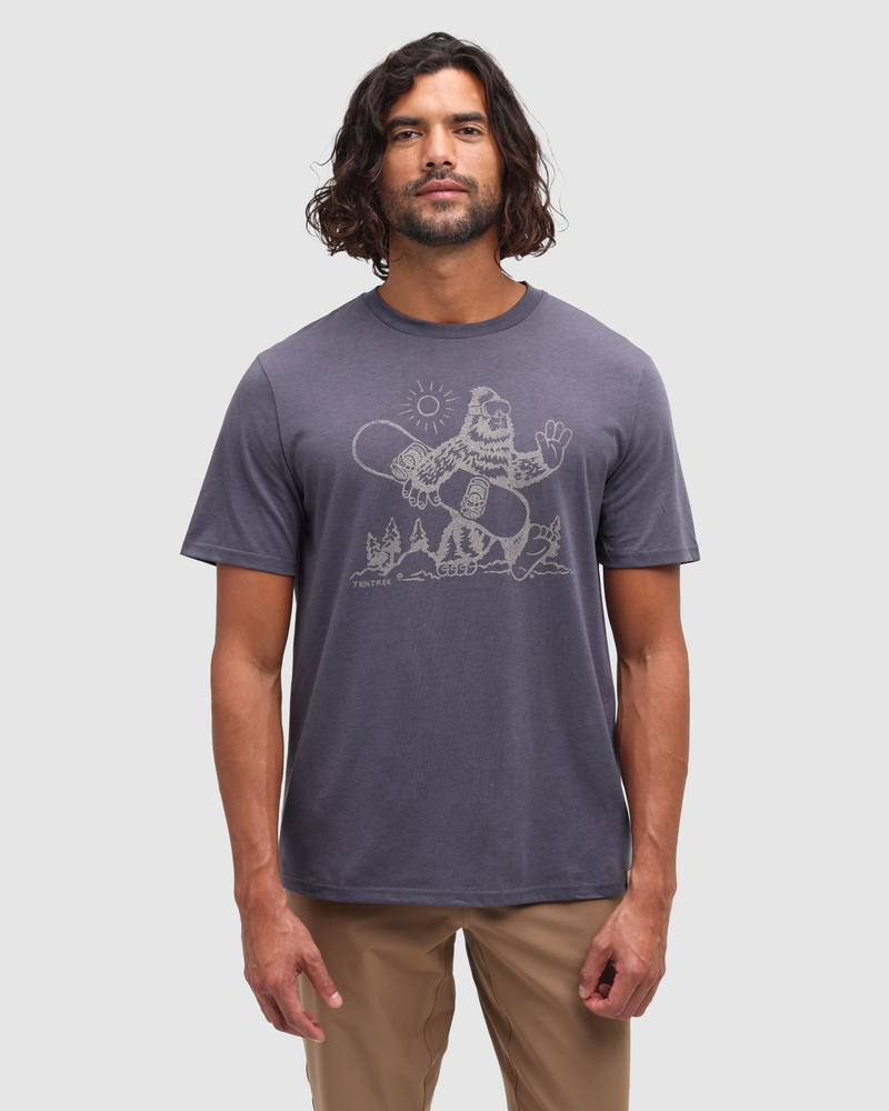 Purple-Printed-Graphic-TreeBlend-T-Shirt
