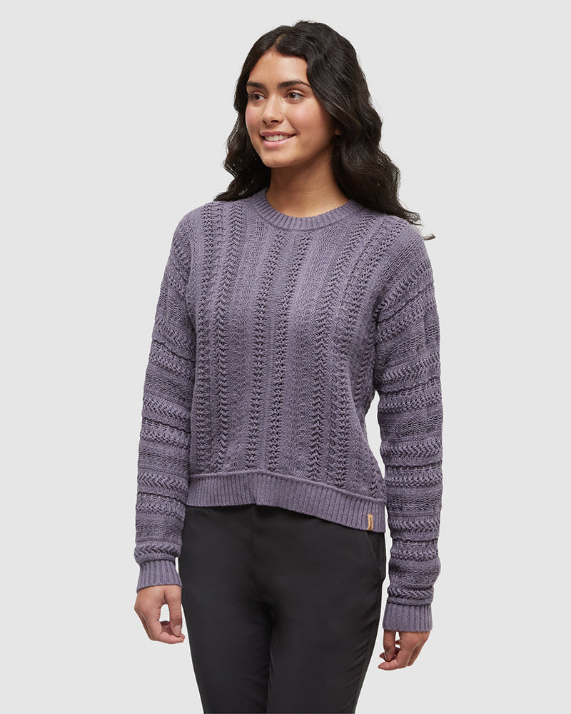 Purple-Regular-Cotton-Yarn-Sweater