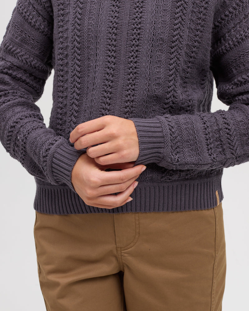 Purple-Regular-Cotton-Yarn-Sweater