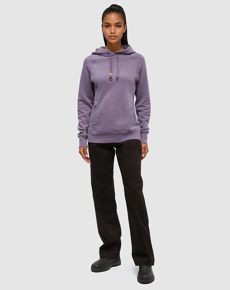 Purple-Regular-Fit-Rib-Panel-Raglan-Hoodie