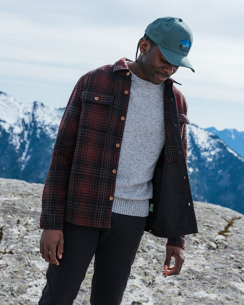 Red-Heavy-Weight-Flannel-Jacket