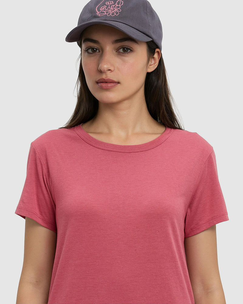 Red-TreeBlend-T-Shirt-Dress