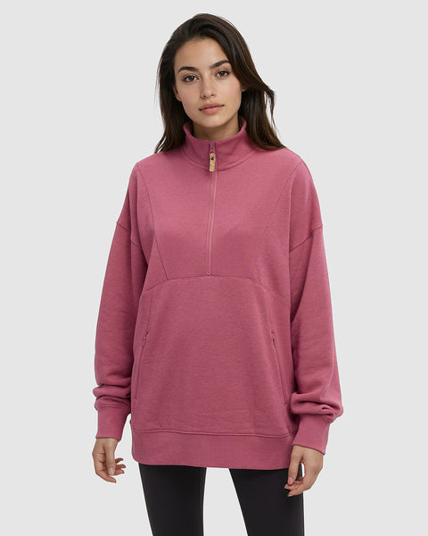 Womens Finlayson 1/4 Zip | Recycled Materials