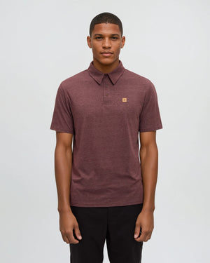 Red-Treeblend-Regular-Fit-Polo *Model is 6'1.5", wearing size M