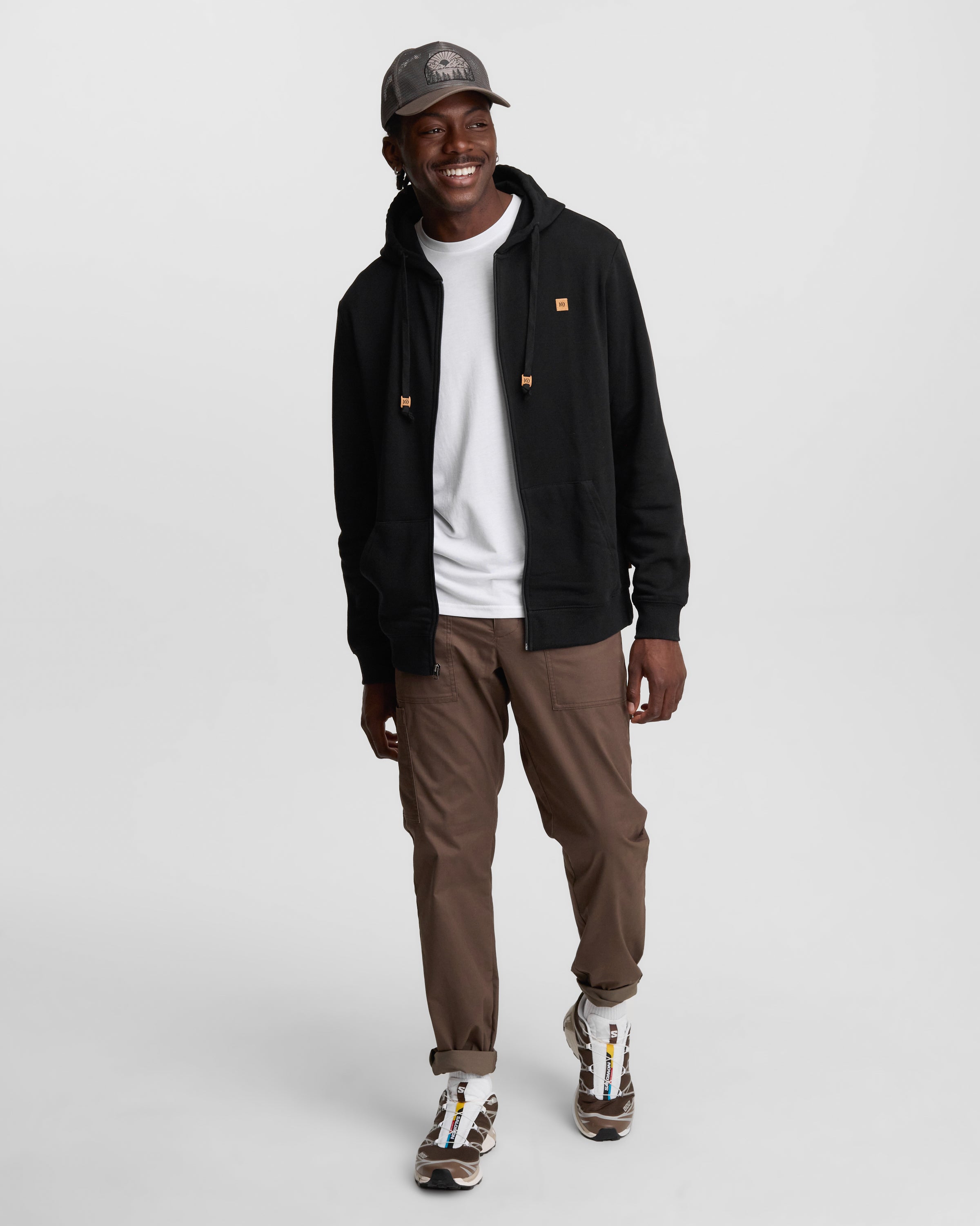 Mens Treefleece Full Zip | Organic Cotton