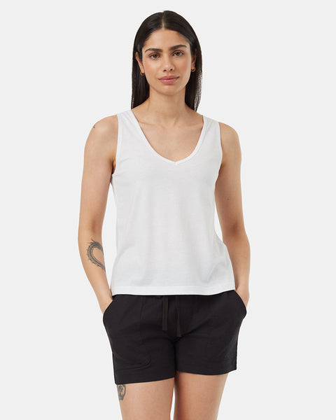 White-Double-V-Neck-Regular-
