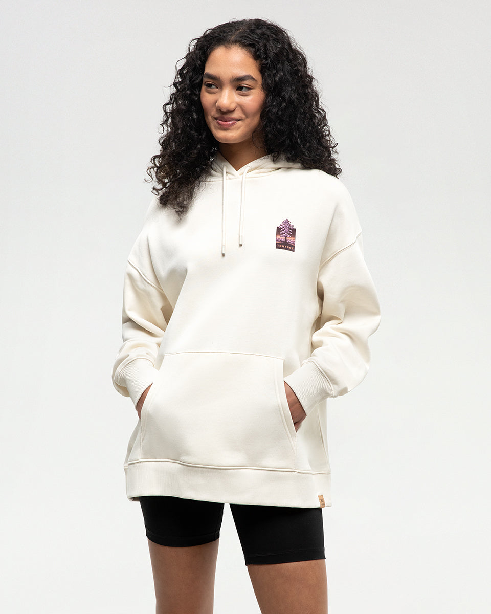 Womens Emerald Edge Oversized Hoodie | Recycled Materials