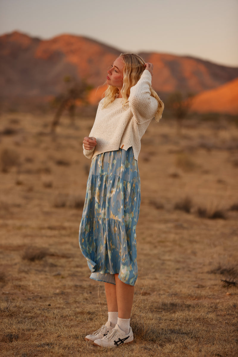 White-Oversize-Cropped-Recycled-Cotton-Sweater