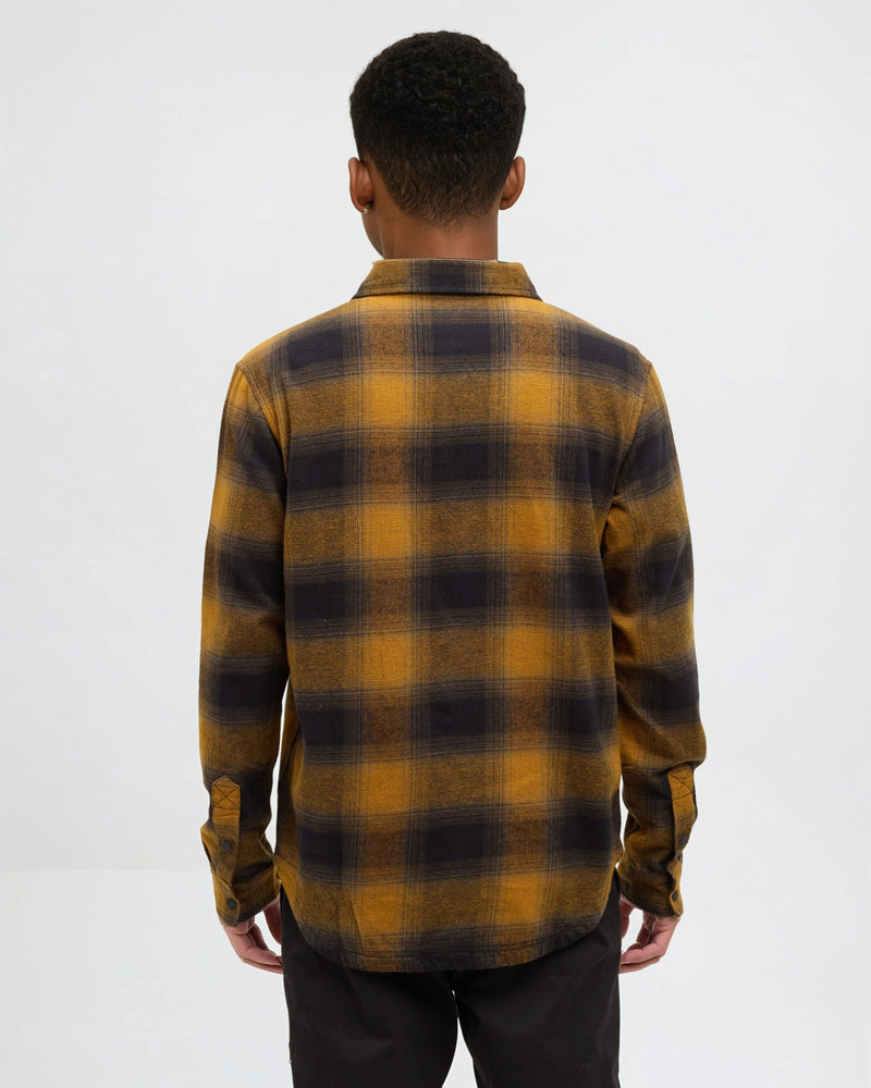Yellow-Mens-Button-Up-Shirt
