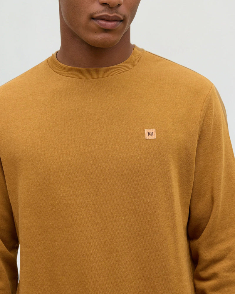 Yellow-TreeFleece-Classic-Crew