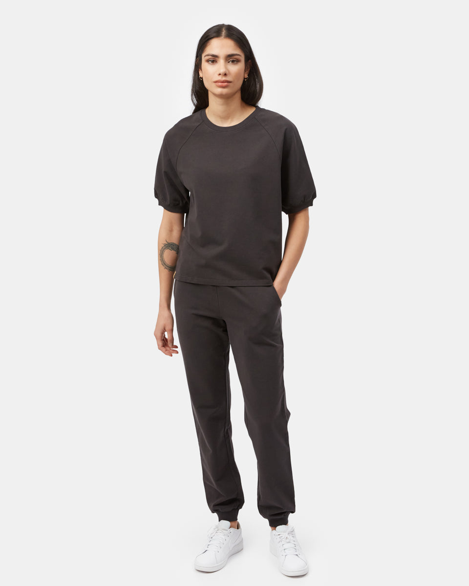 Womens French Terry Short Sleeve | Organic Cotton