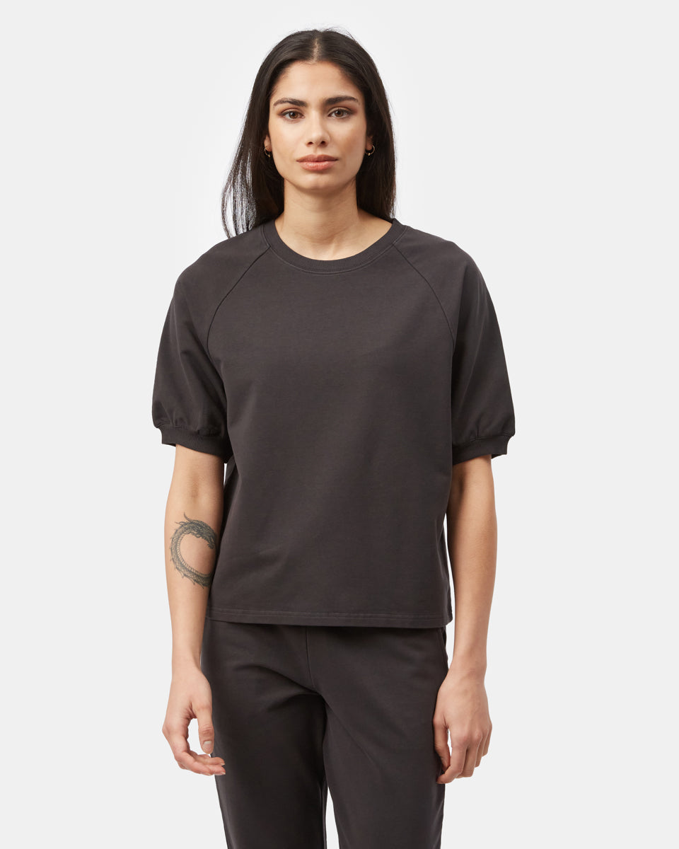 Womens French Terry Short Sleeve | Organic Cotton