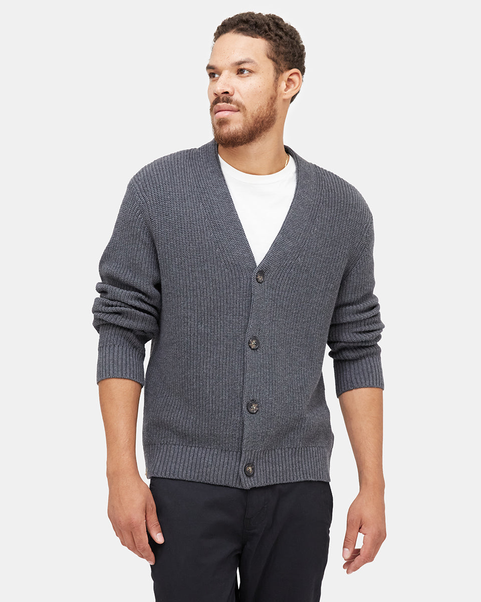 Mens Highline Cardigan | Organic Cotton