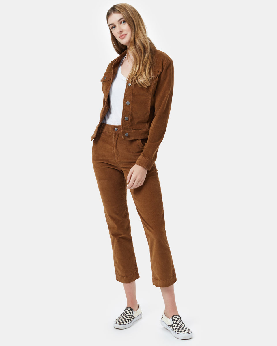 Womens Rowan Corduroy Jacket | Organic Cotton