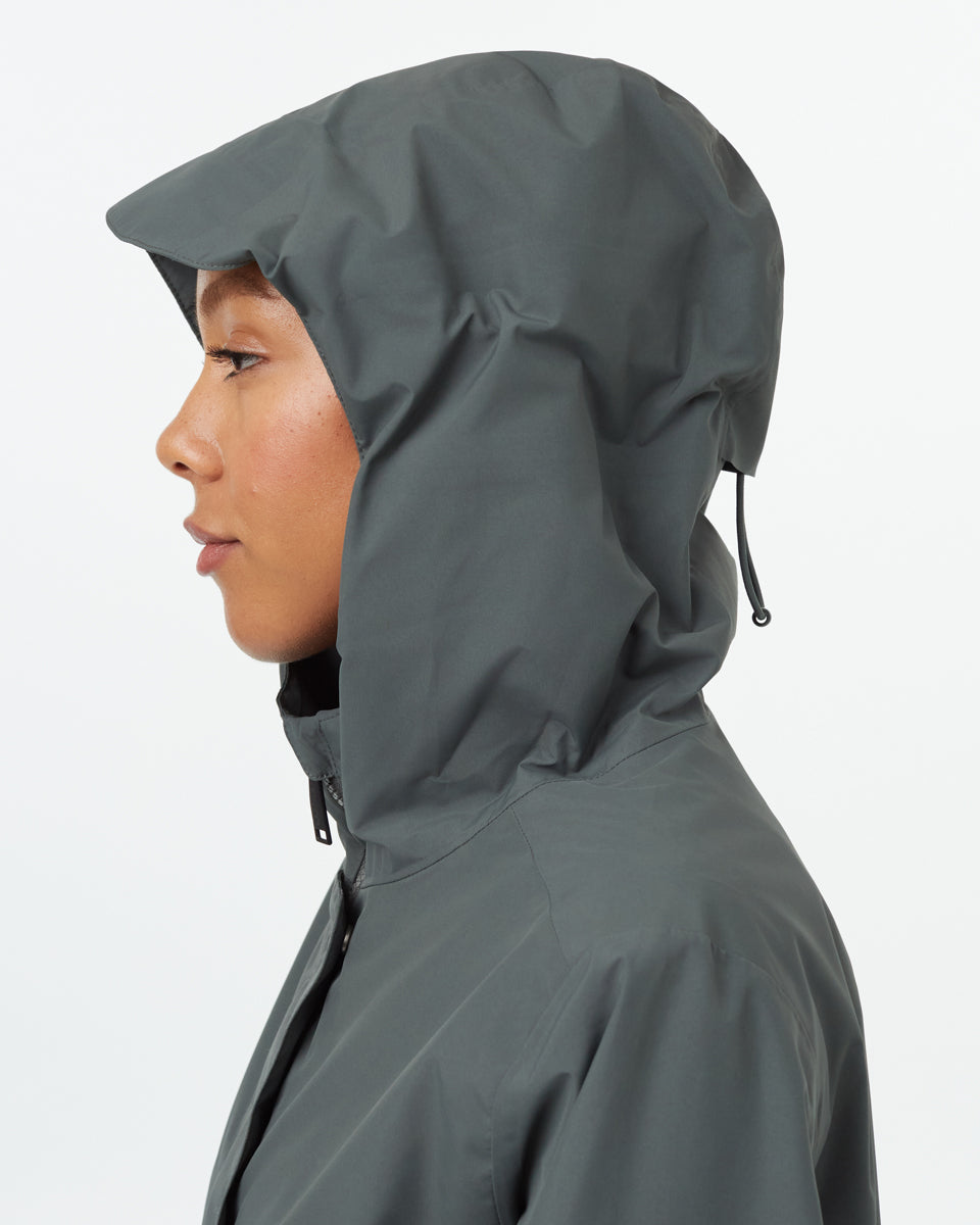 Nimbus Long Rain Jacket | Recycled Materials
