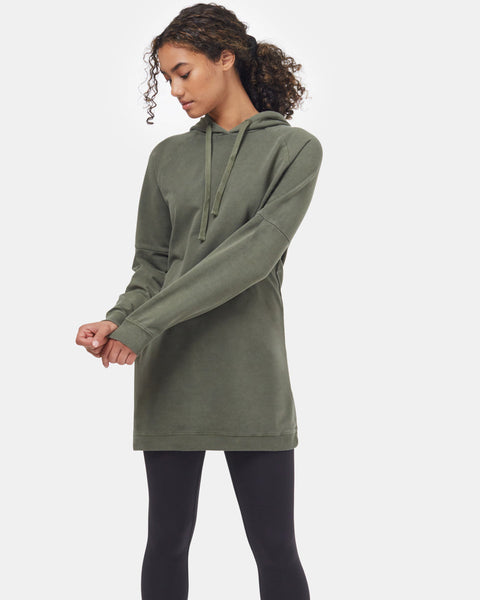 slim fit dress slacks I.H.F Green Draped Gown with Hoodie main image 1