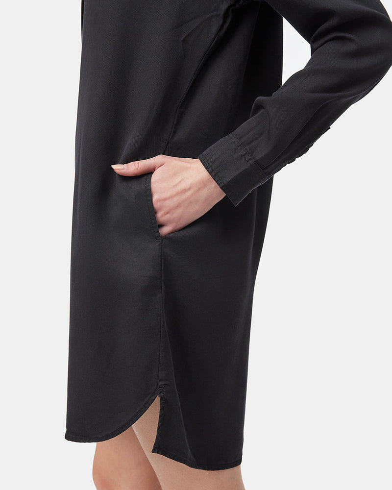 Womens Oversized Shirt Dress | TENCEL Lyocell Womens Oversized Shirt Dress | TENCEL Lyocell