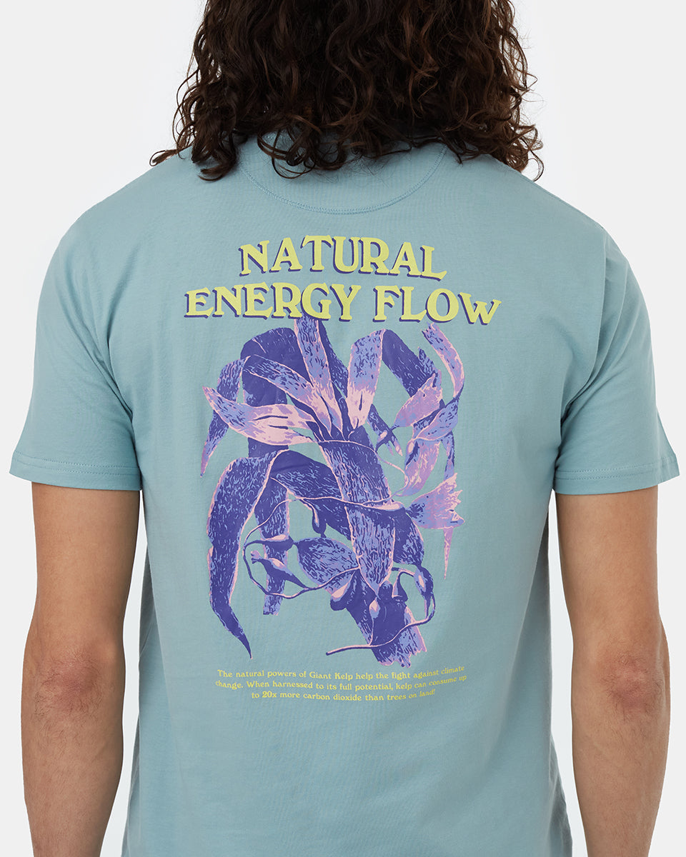 Mens Natural Energy Flow T-Shirt | Organic Cotton