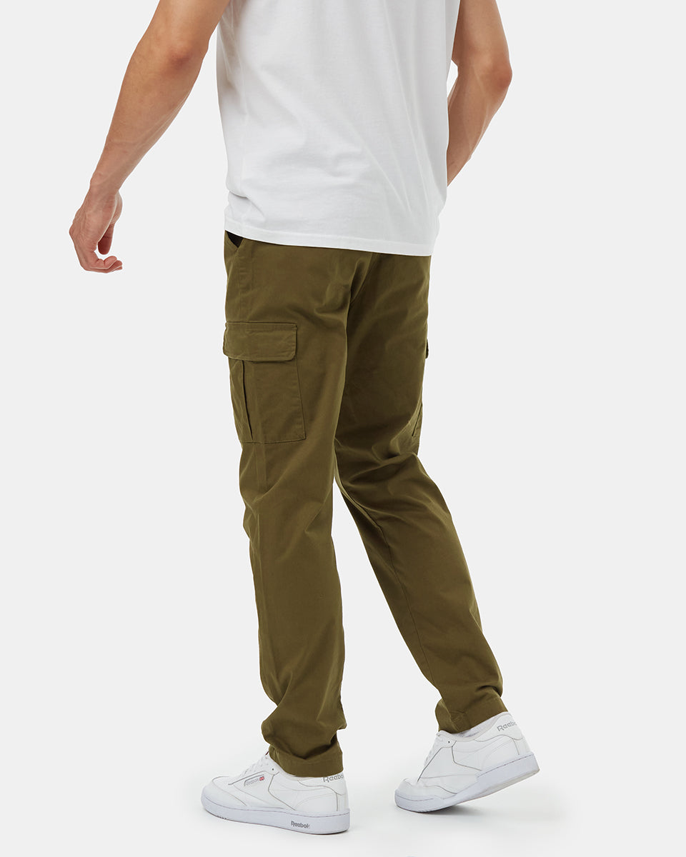 Mens Twill Cargo Chino Pant | Organic Cotton