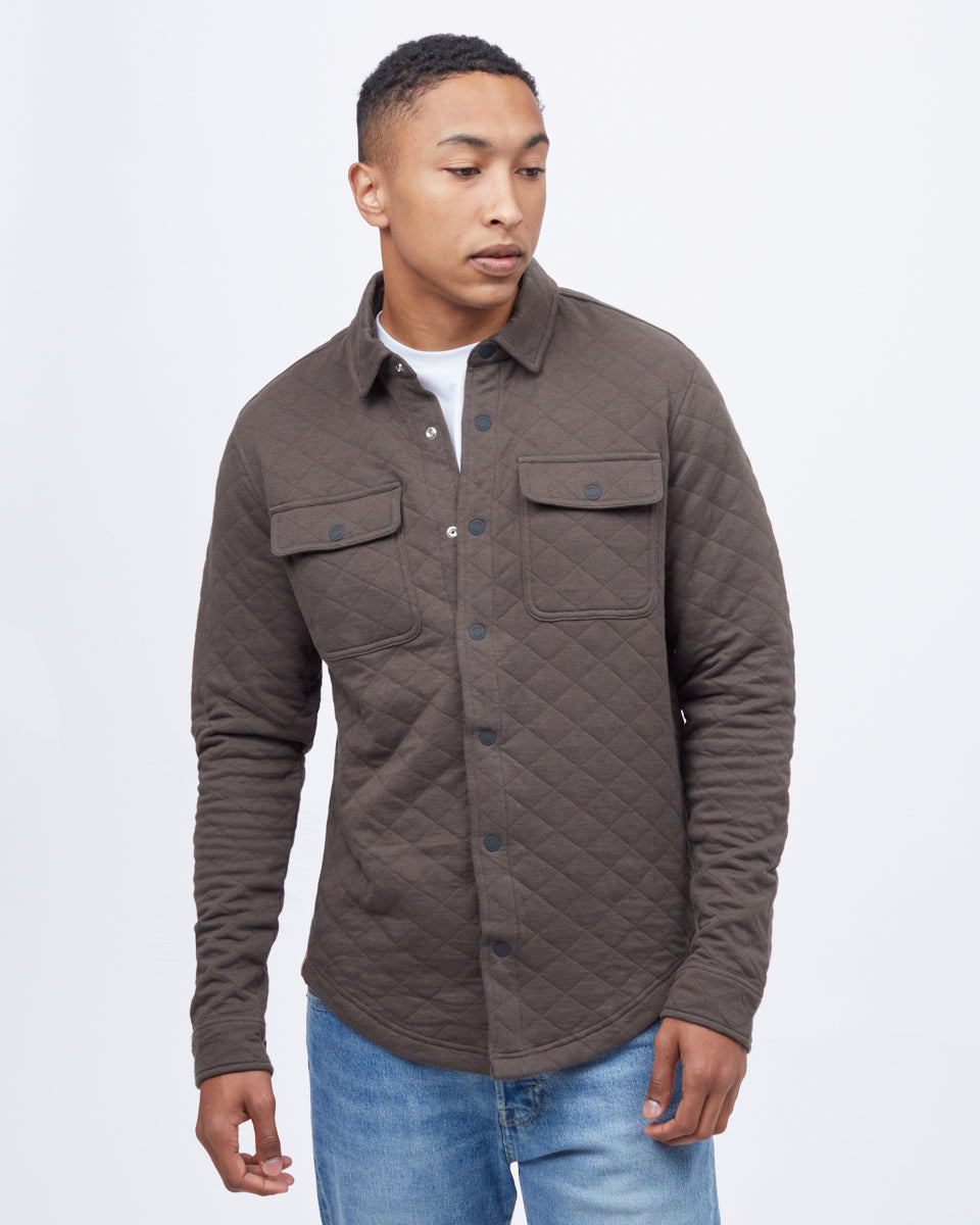 Mens Colville Quilted Longsleeve Shirt